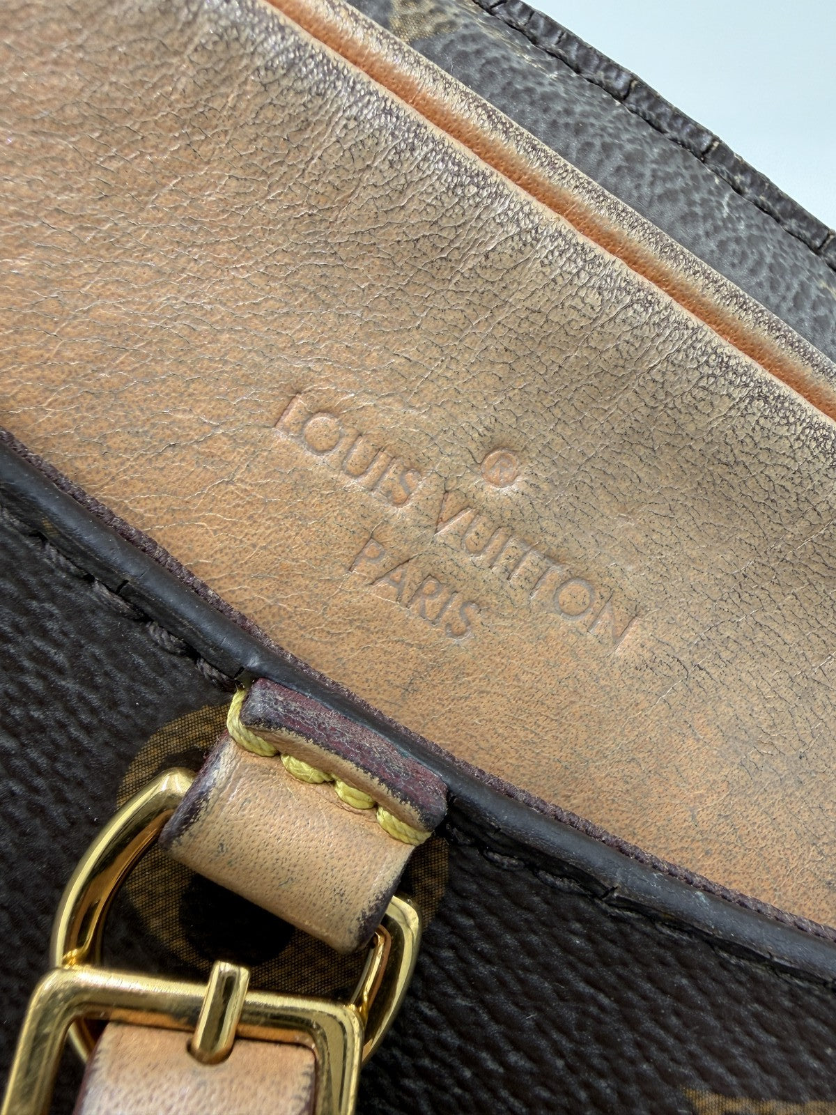 LOUIS VUITTON Monogram Deauville MINI Shoulder Bag M45528 LV Auth 138969