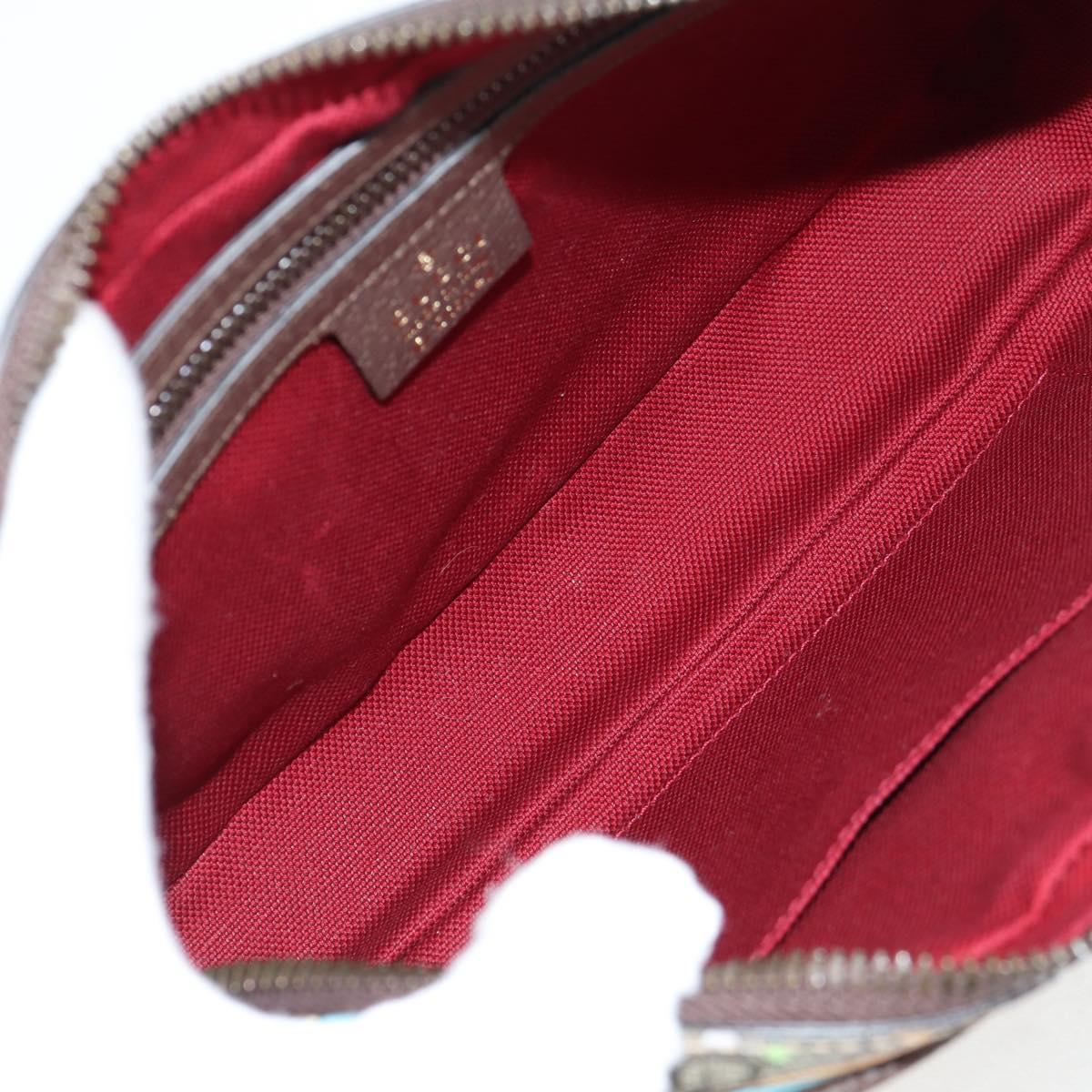 GUCCI GG Supreme Disney Collaboration Waist Bag PVC Beige 602695 Auth 138991A