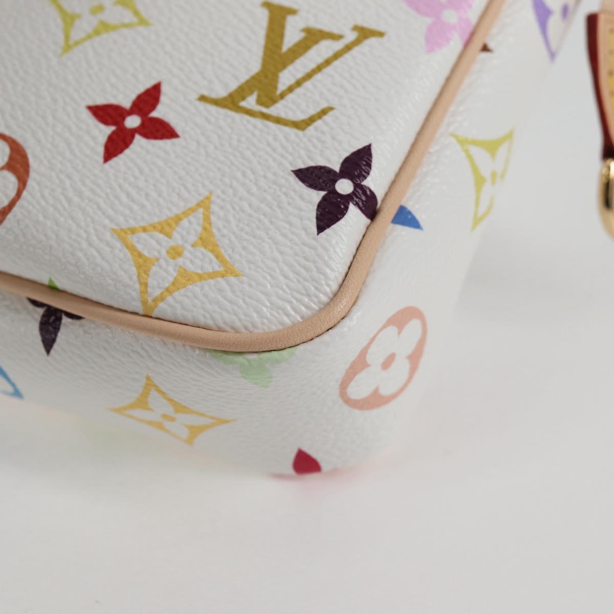 LOUIS VUITTON Monogram Multicolor LV × TM Pochette Pouch M13404 Auth 138997S