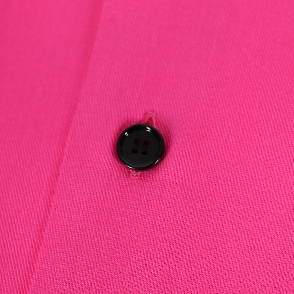 CELINE Short Sleeved T Shirt Rayon Pink Auth 138998