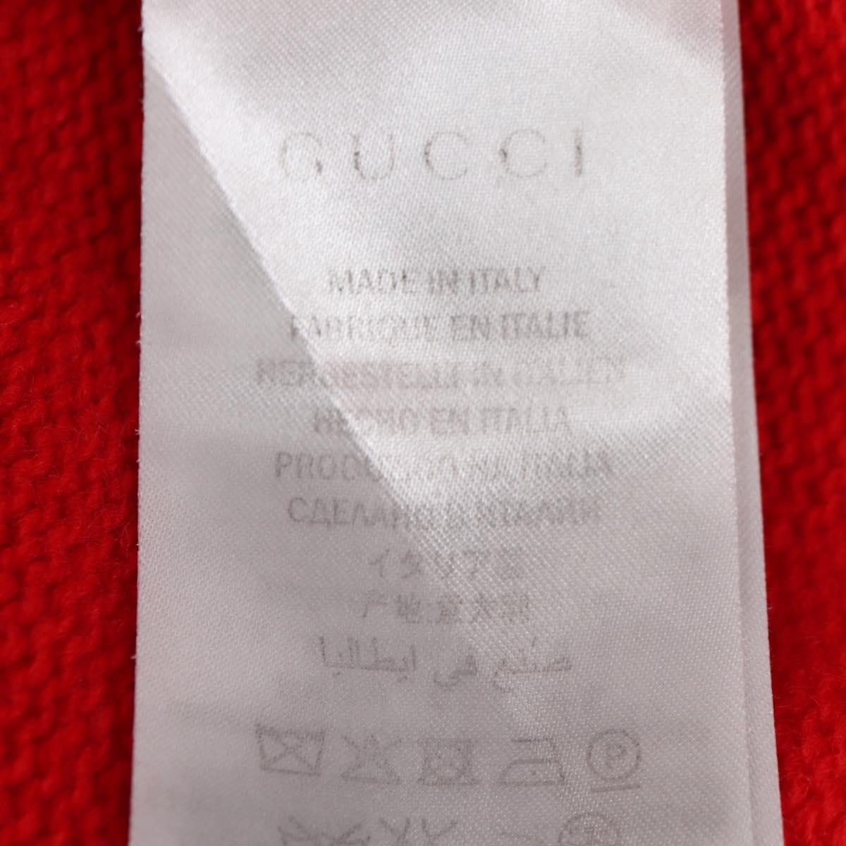 GUCCI Disney Collaboration Knitted Fabrics Tops Wool XL Red Auth 139000