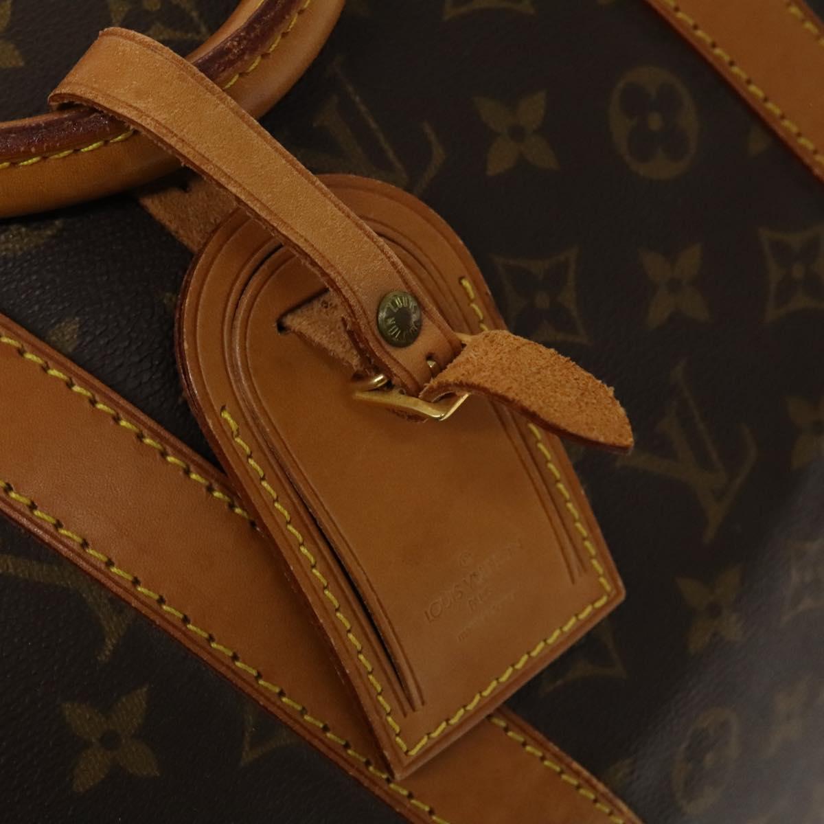 LOUIS VUITTON Monogram Keepall 55 Boston Bag M41424 LV Auth 139020