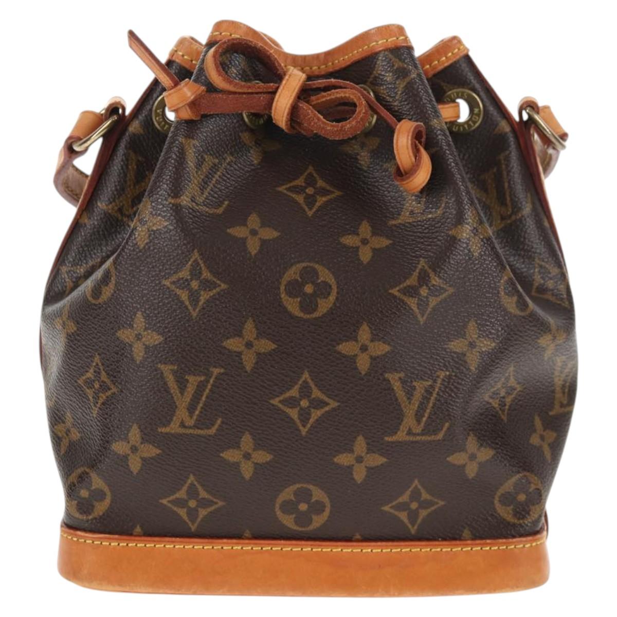 LOUIS VUITTON Monogram Mini Noe Hand Bag M42227 LV Auth 139038V
