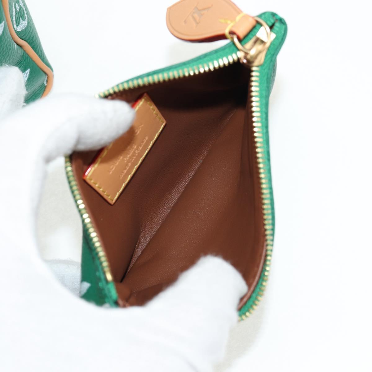 LOUIS VUITTON Monogram Speedy P9 Bandouliere 25 Bag Green M24423 LV Auth 139047SM