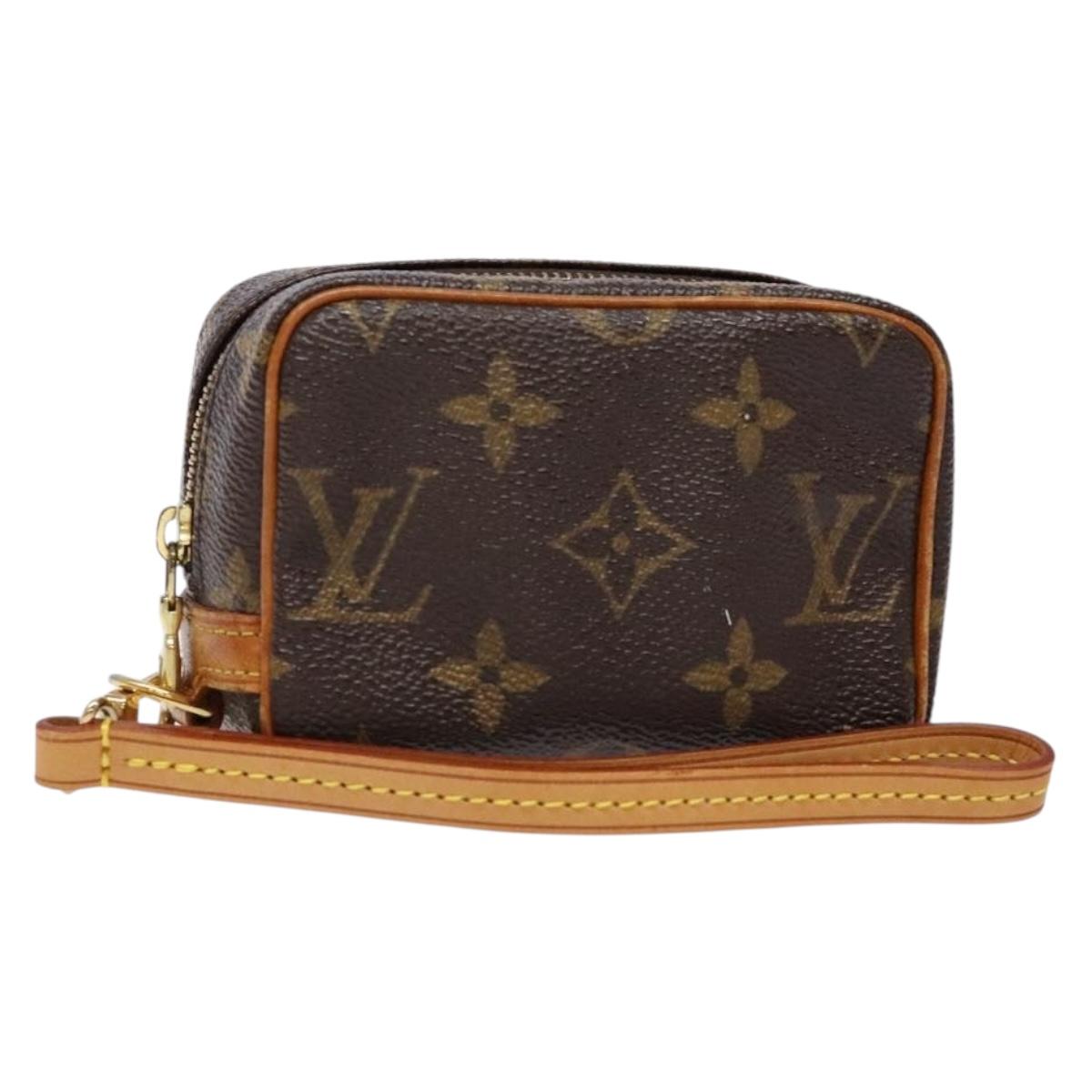 LOUIS VUITTON Monogram Trousse Wapity Pouch M58030 LV Auth 139058