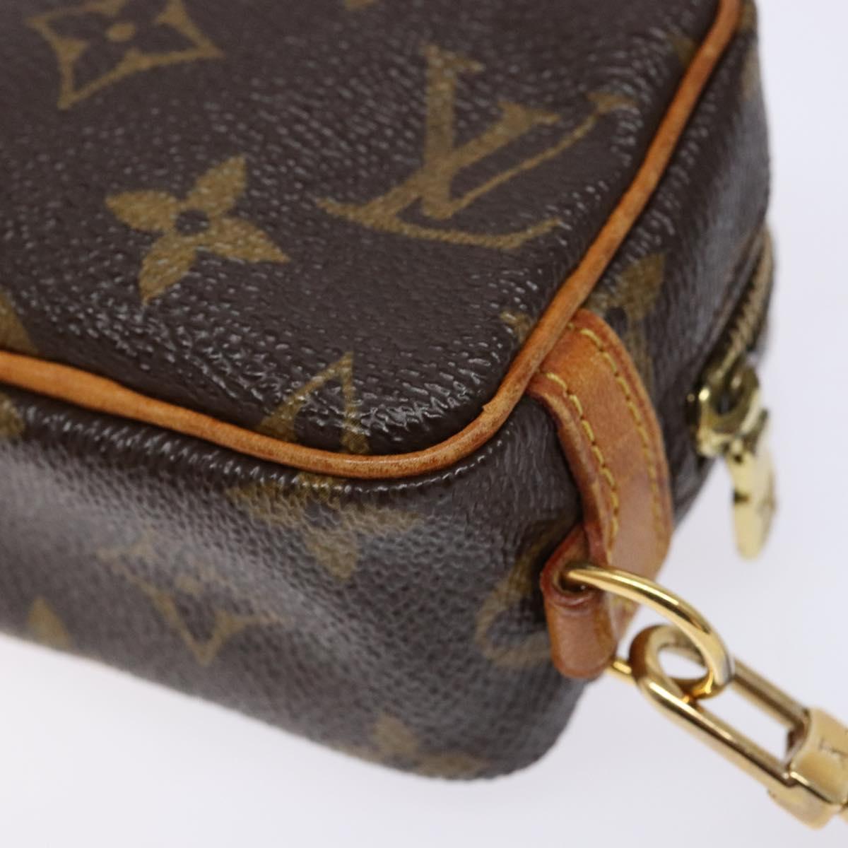 LOUIS VUITTON Monogram Trousse Wapity Pouch M58030 LV Auth 139058