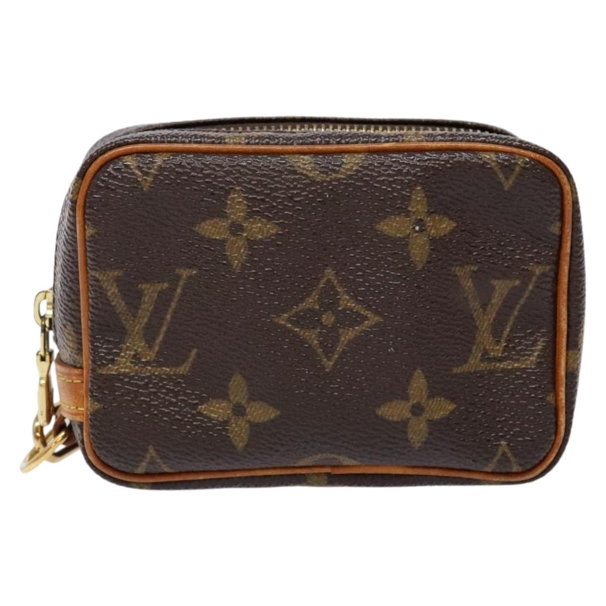 LOUIS VUITTON Monogram Trousse Wapity Pouch M58030 LV Auth 139058