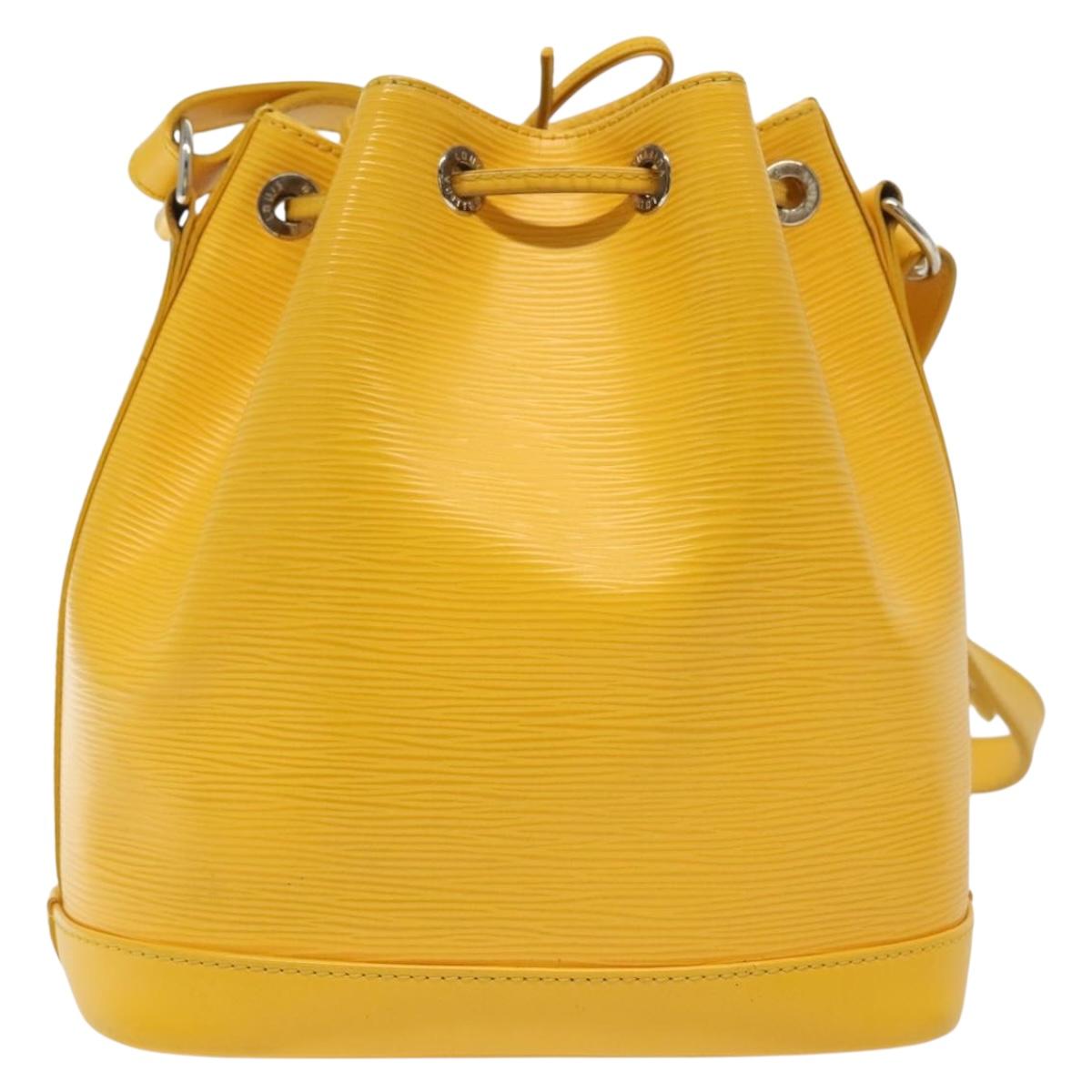 LOUIS VUITTON Epi Noe BB Shoulder Bag Yellow Citron M40848 LV Auth 139076