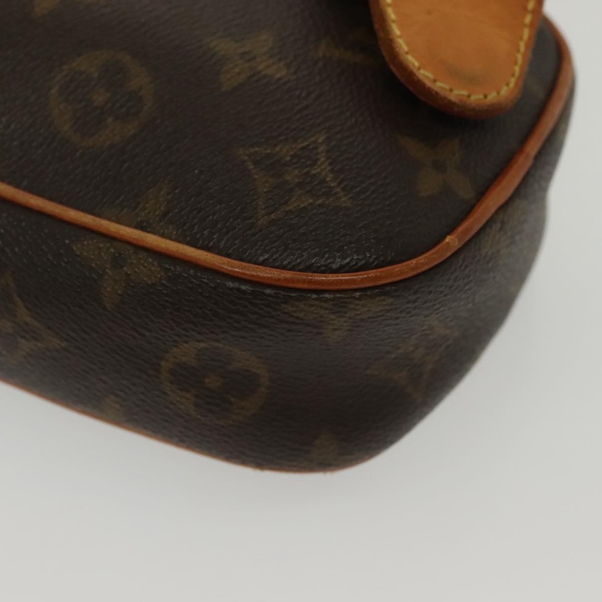 LOUIS VUITTON Monogram Pochette Gange Shoulder Bag M51870 LV Auth 139079