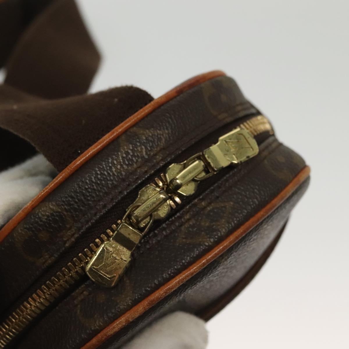 LOUIS VUITTON Monogram Pochette Gange Shoulder Bag M51870 LV Auth 139079