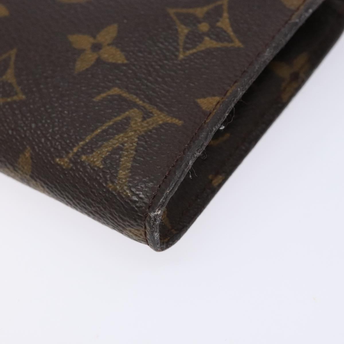 LOUIS VUITTON Monogram Bucket GM Accessory Pouch LV Auth 139087
