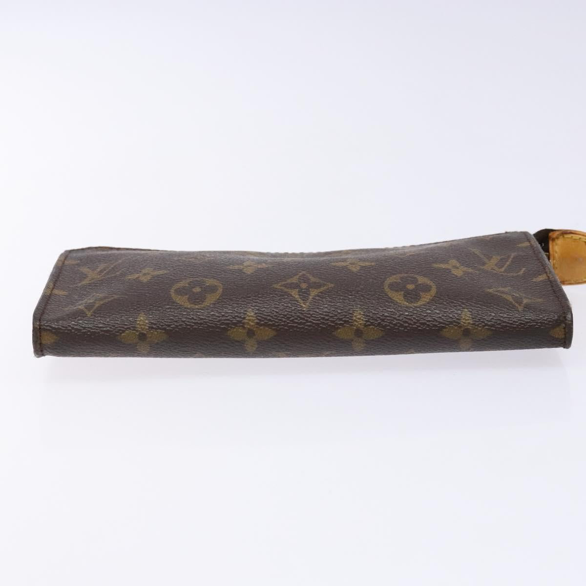 LOUIS VUITTON Monogram Bucket GM Accessory Pouch LV Auth 139087