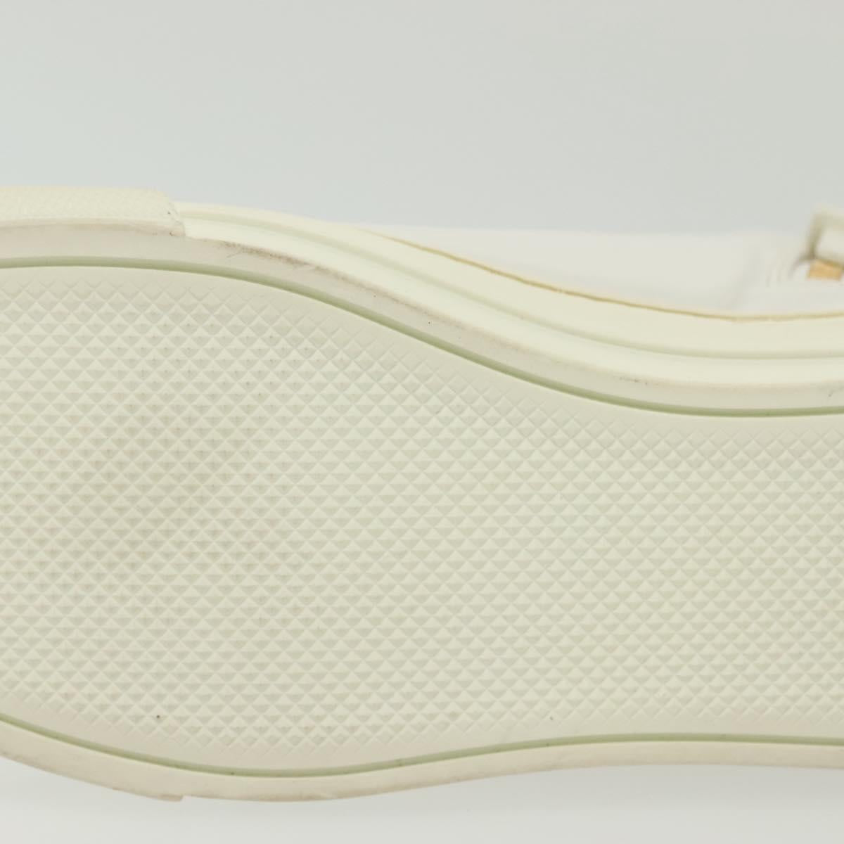 LOUIS VUITTON Stellar Tyne High Top Sneakers Leather White LV Auth 139090