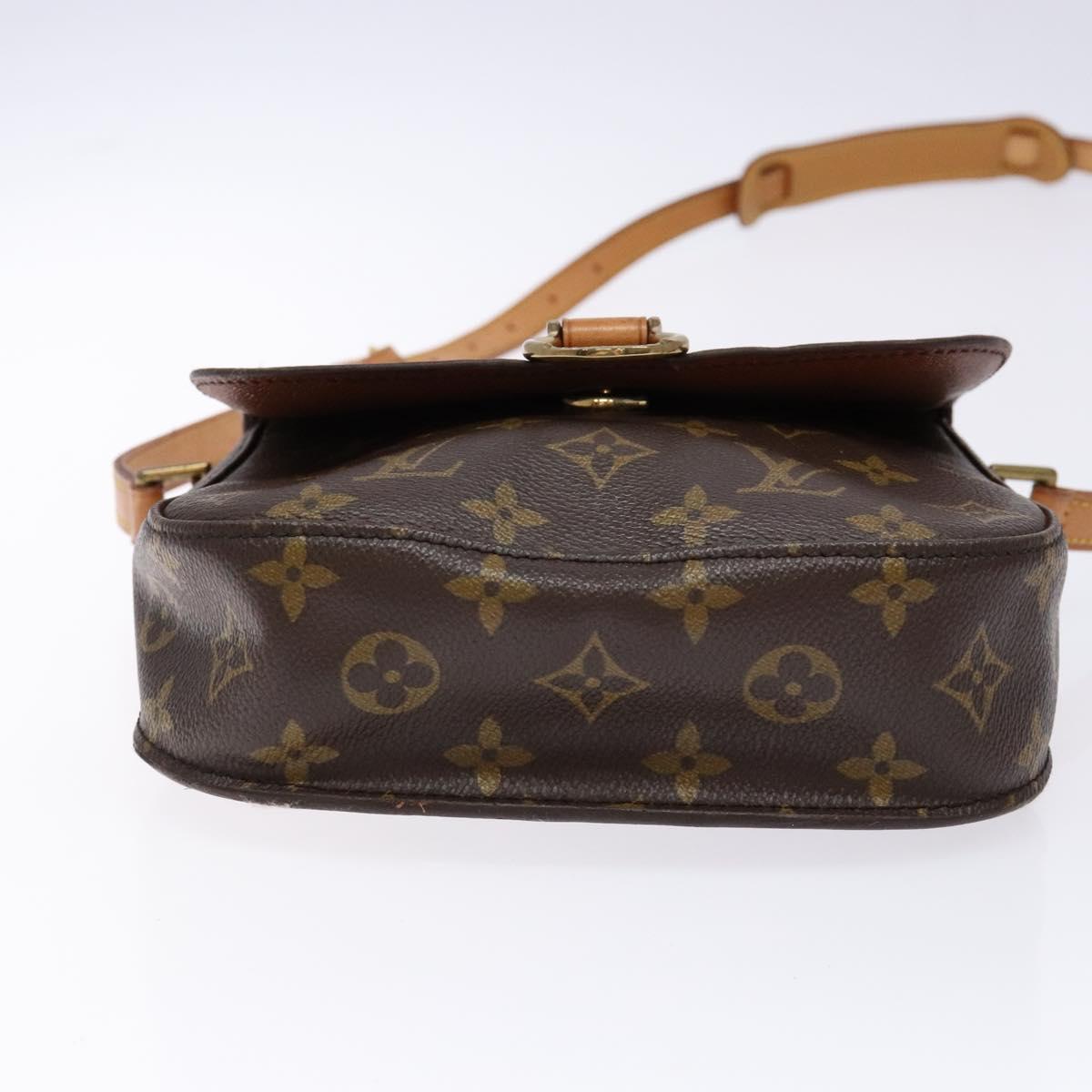 LOUIS VUITTON Monogram Saint Cloud MM Shoulder Bag M51243 LV Auth 139118