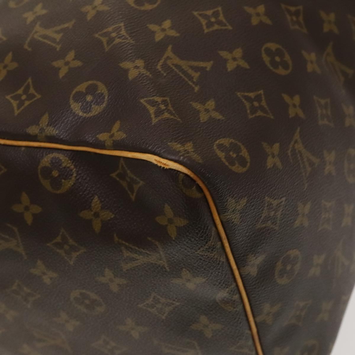 LOUIS VUITTON Monogram Keepall 60 Boston Bag M41422 LV Auth 139174