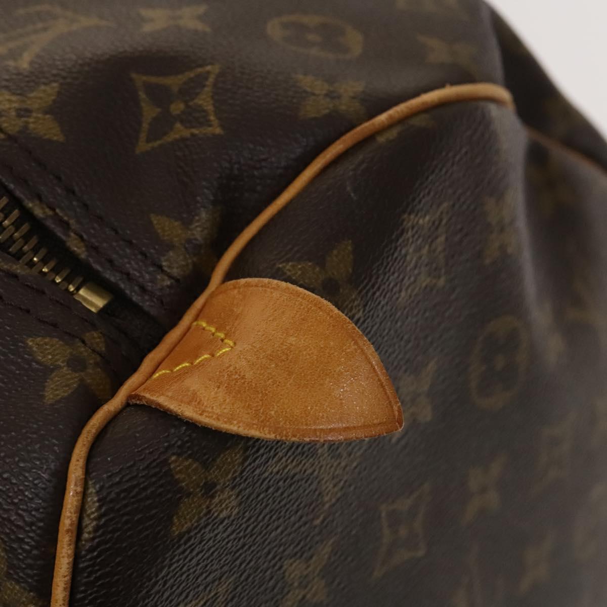 LOUIS VUITTON Monogram Keepall 60 Boston Bag M41422 LV Auth 139174