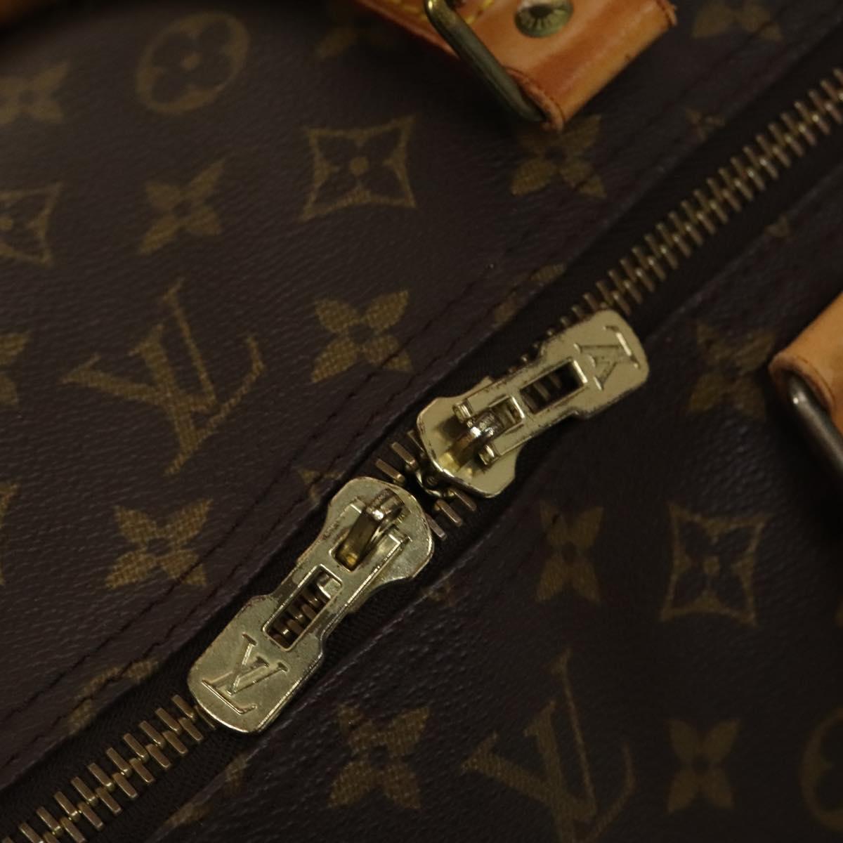 LOUIS VUITTON Monogram Keepall 60 Boston Bag M41422 LV Auth 139174