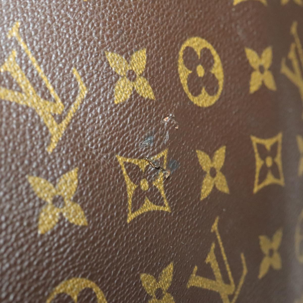 LOUIS VUITTON Monogram Keepall 60 Boston Bag M41422 LV Auth 139174