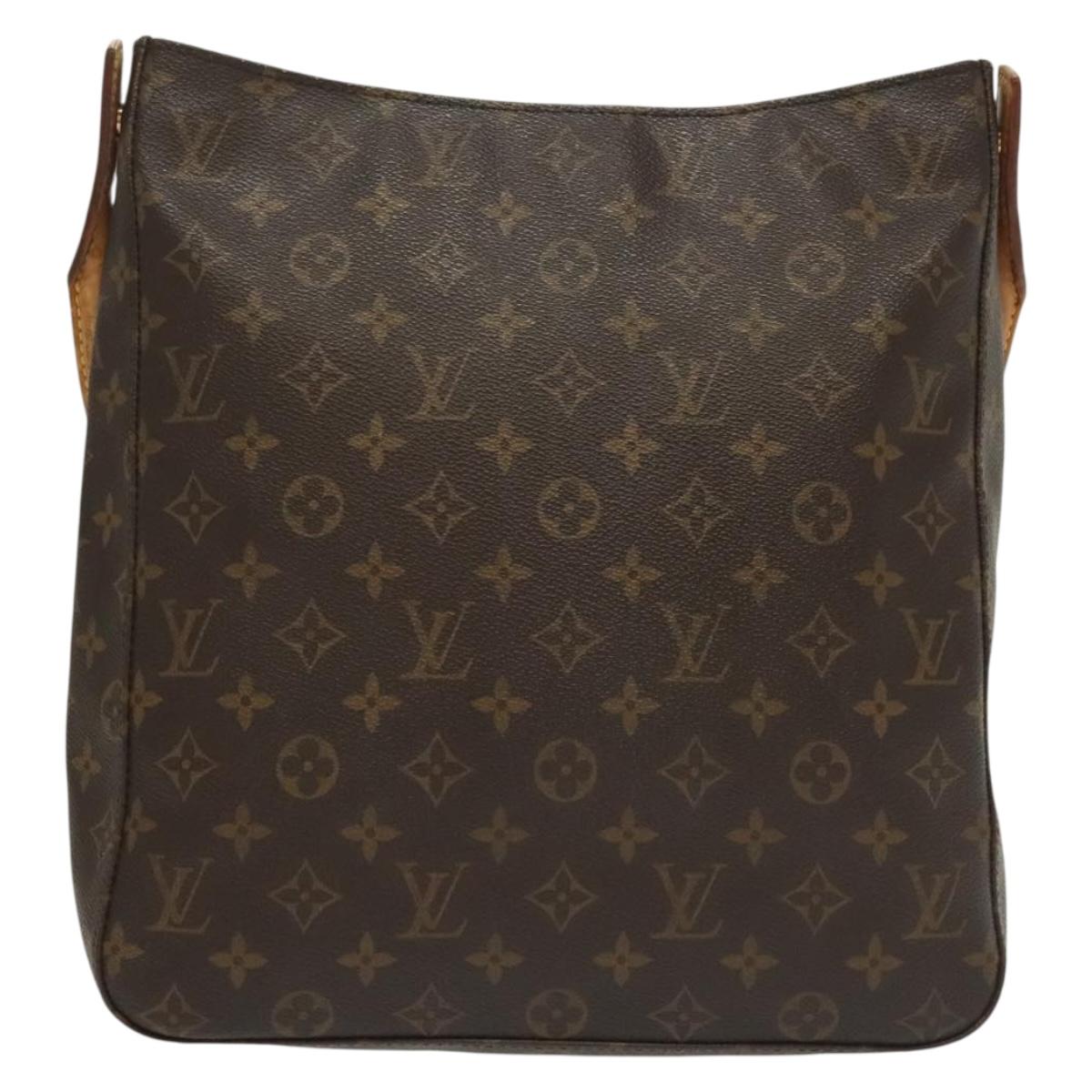 LOUIS VUITTON Monogram Looping GM Shoulder Bag M51145 LV Auth 139179