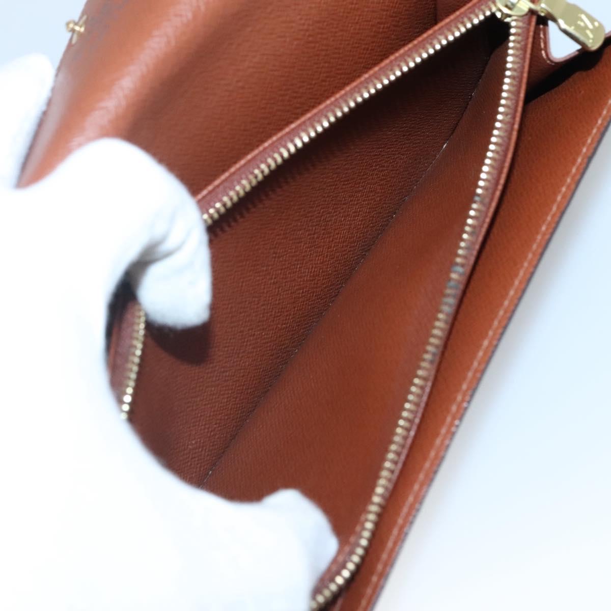 LOUIS VUITTON Monogram Graffiti Porte Monnaie Credit White M92189 LV Auth 139201