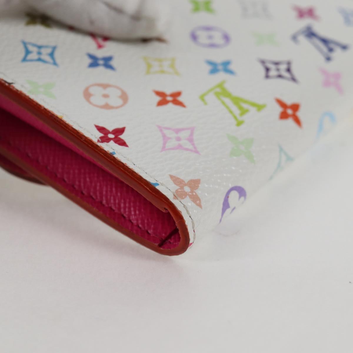 LOUIS VUITTON Multicolor Porte Monnaie Rosary Coin Purse M13399 LV Auth 139205M