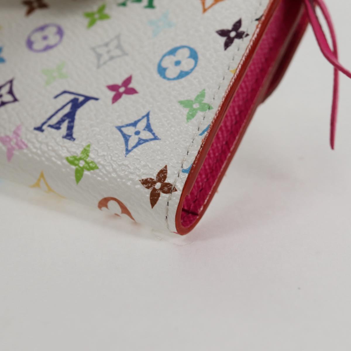 LOUIS VUITTON Multicolor Porte Monnaie Rosary Coin Purse M13399 LV Auth 139205SAM
