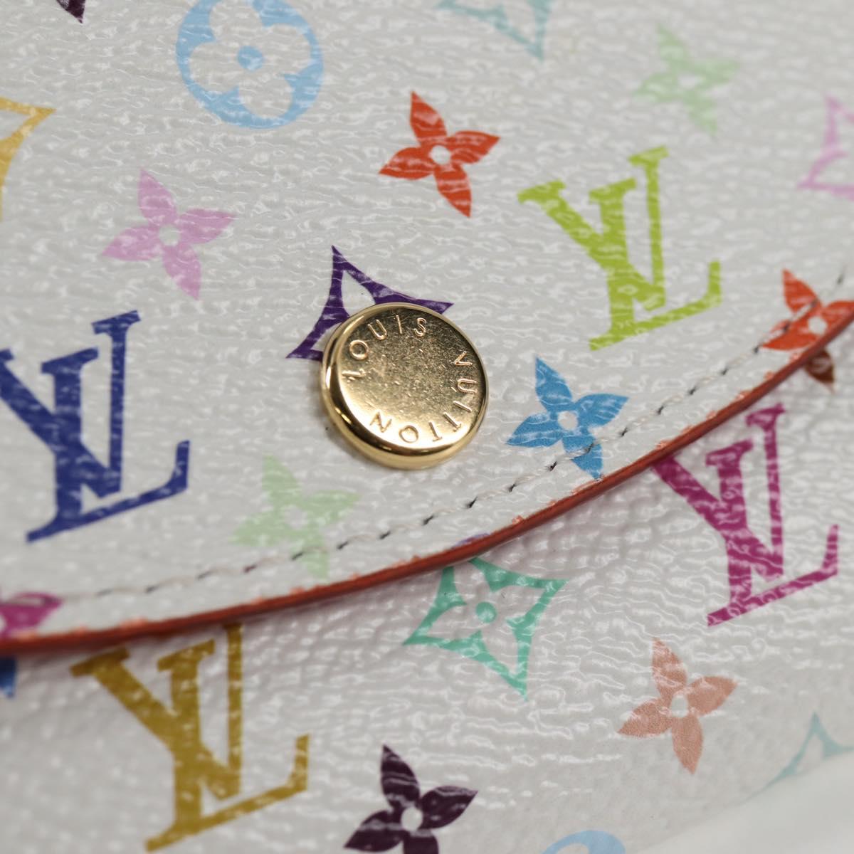 LOUIS VUITTON Multicolor Porte Monnaie Rosary Coin Purse M13399 LV Auth 139205M