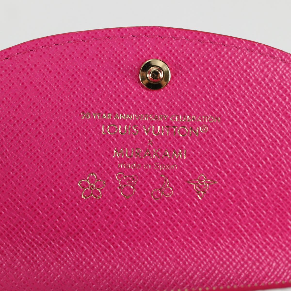 LOUIS VUITTON Multicolor Porte Monnaie Rosary Coin Purse M13399 LV Auth 139205M