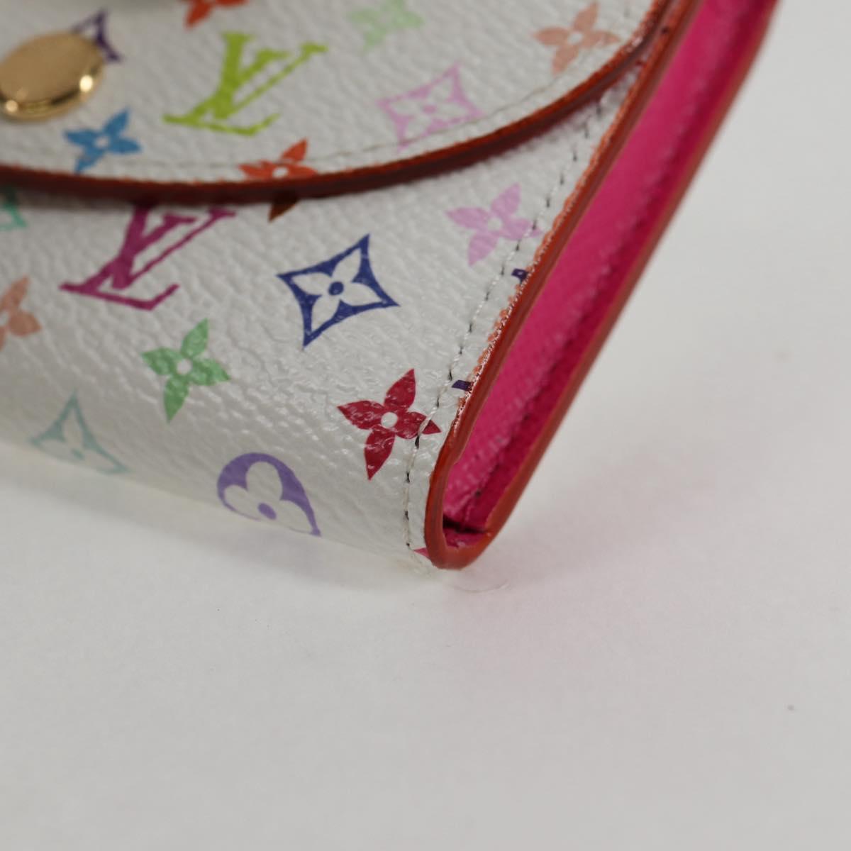LOUIS VUITTON Multicolor Porte Monnaie Rosary Coin Purse M13399 LV Auth 139205SAM