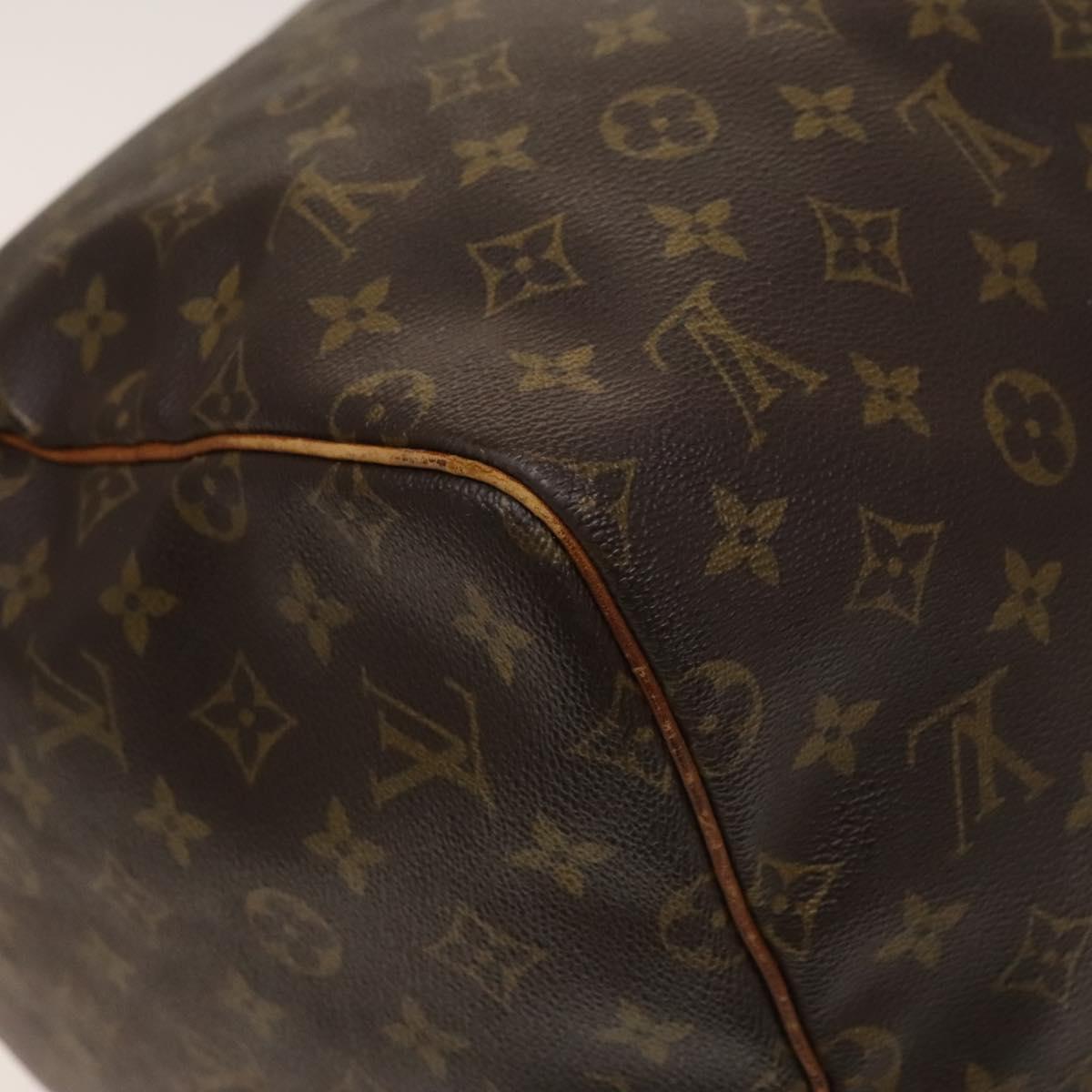 LOUIS VUITTON Monogram Keepall 55 Boston Bag M41424 LV Auth 139234