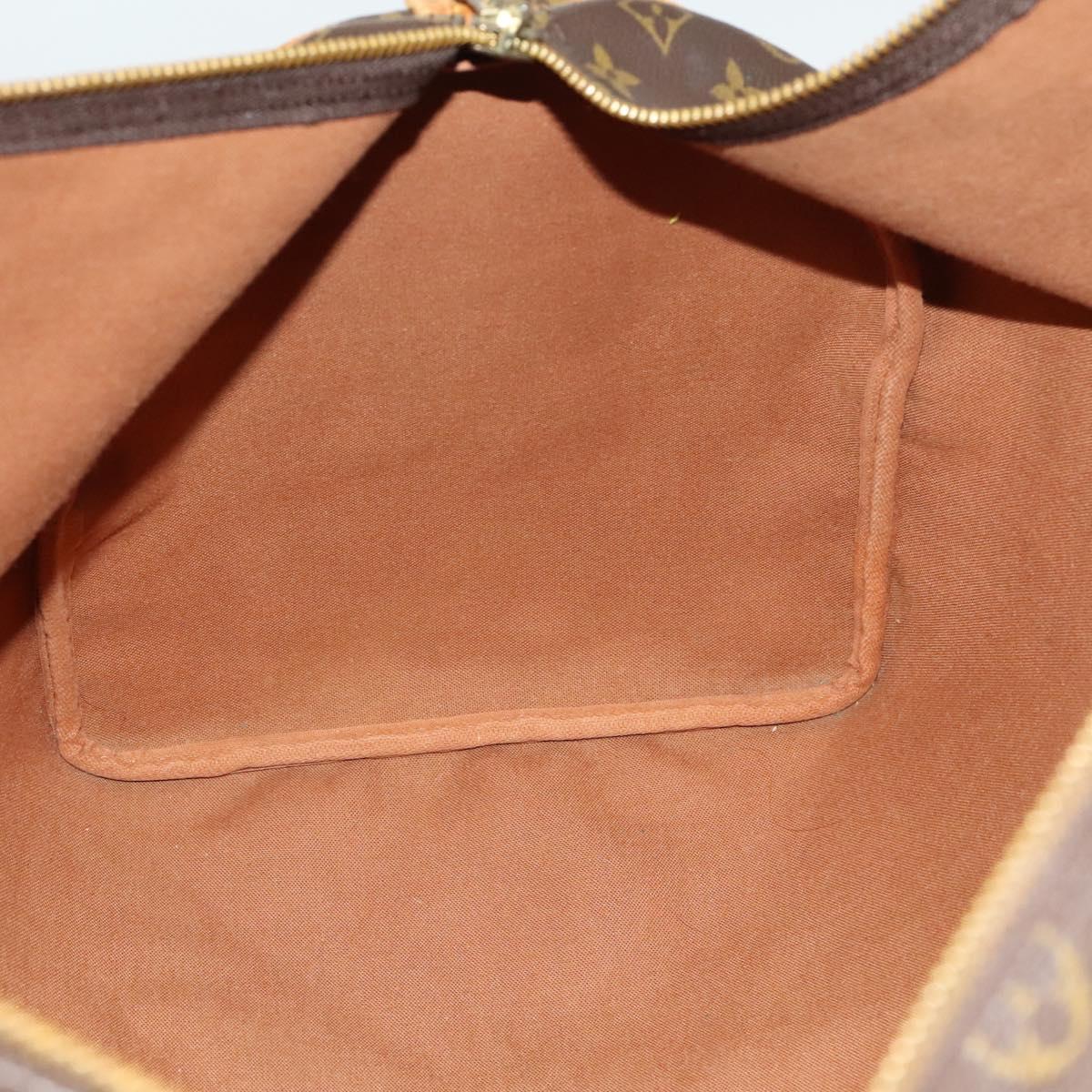 LOUIS VUITTON Monogram Keepall 55 Boston Bag M41424 LV Auth 139234