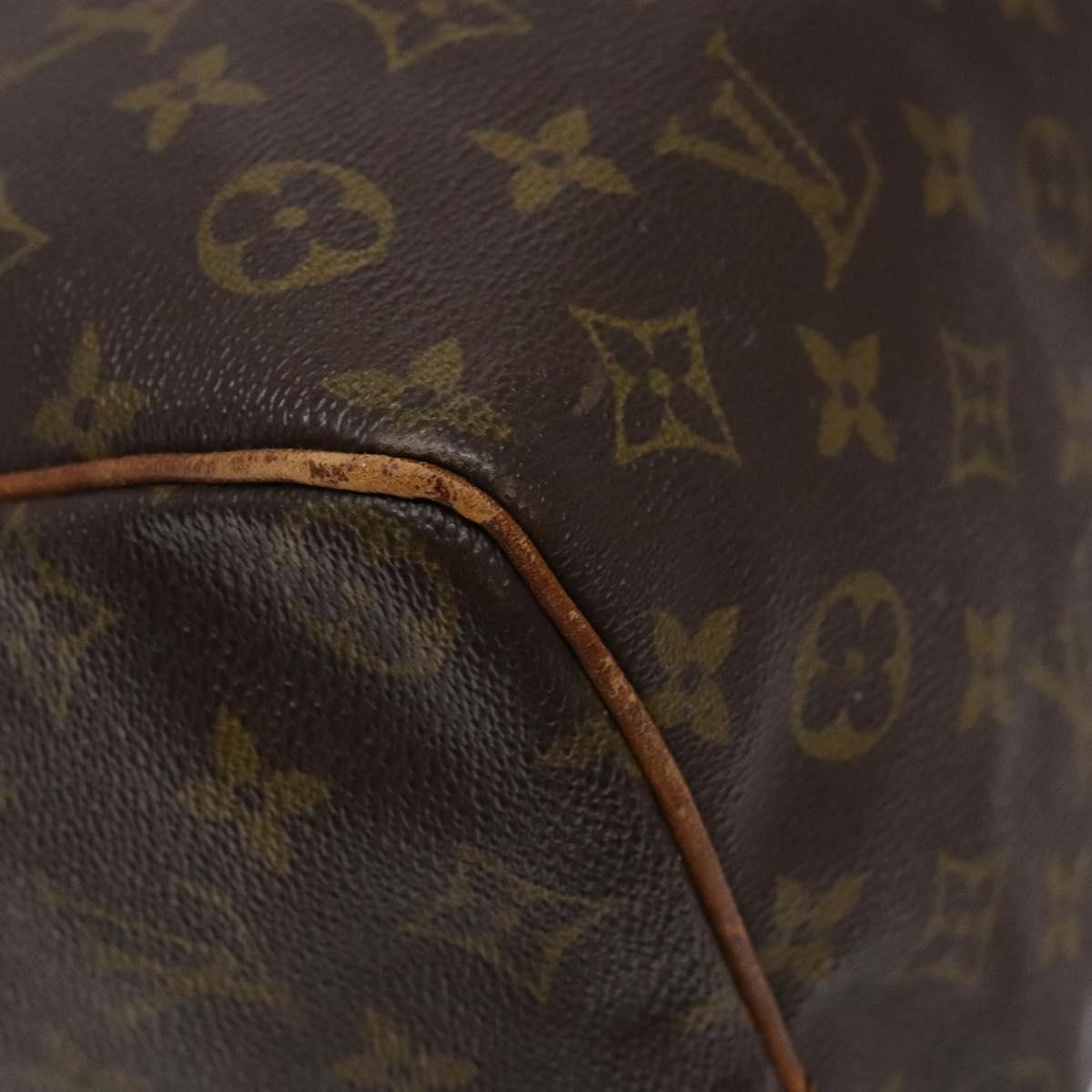 LOUIS VUITTON Monogram Speedy 35 Hand Bag M41524 LV Auth 139298