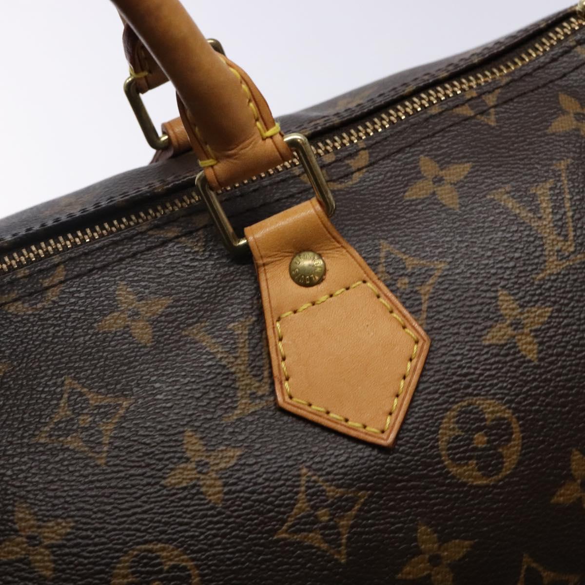 LOUIS VUITTON Monogram Speedy 35 Hand Bag M41524 LV Auth 139300