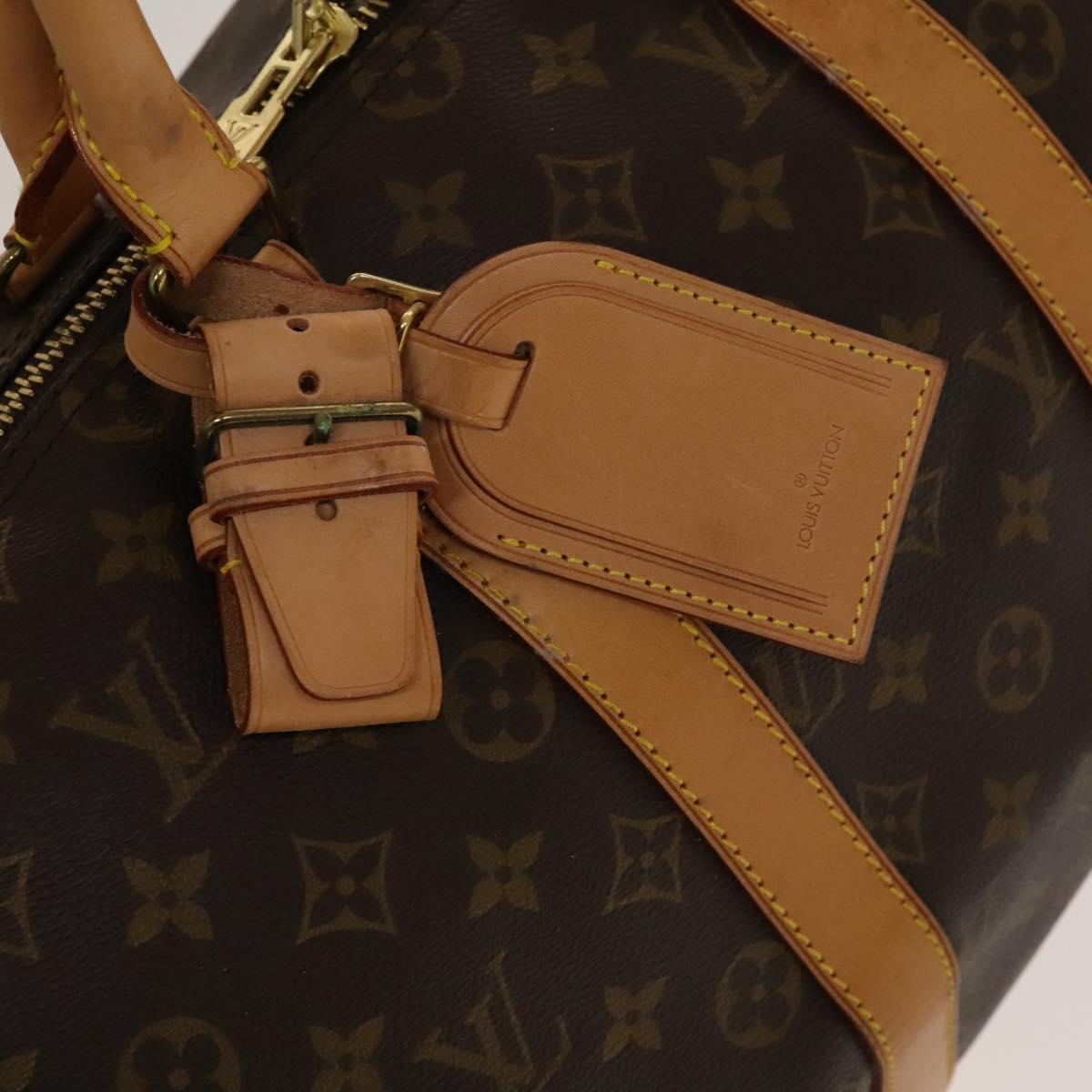 LOUIS VUITTON Monogram Keepall 45 Boston Bag M41428 LV Auth 139301