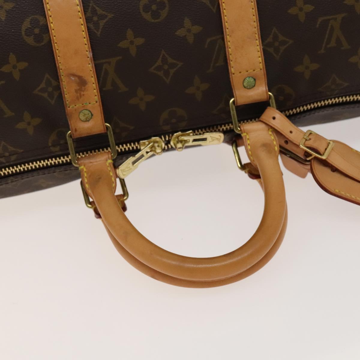 LOUIS VUITTON Monogram Keepall 45 Boston Bag M41428 LV Auth 139301