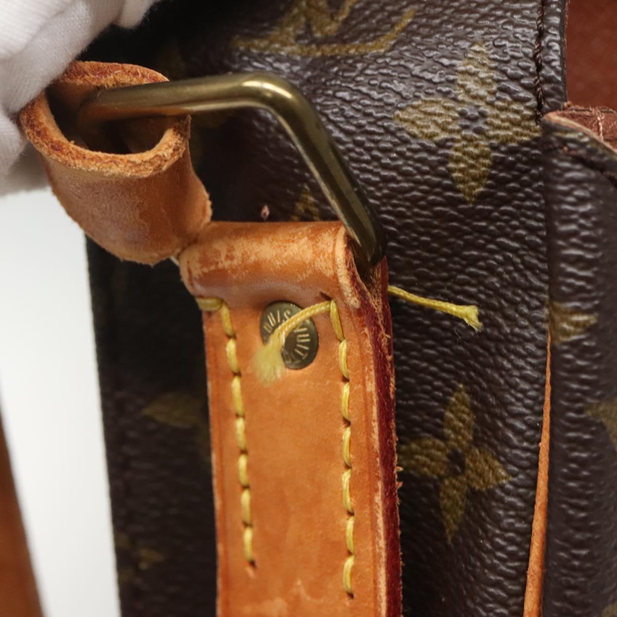 LOUIS VUITTON Monogram Cartouchiere MM Shoulder Bag M51253 LV Auth 139313