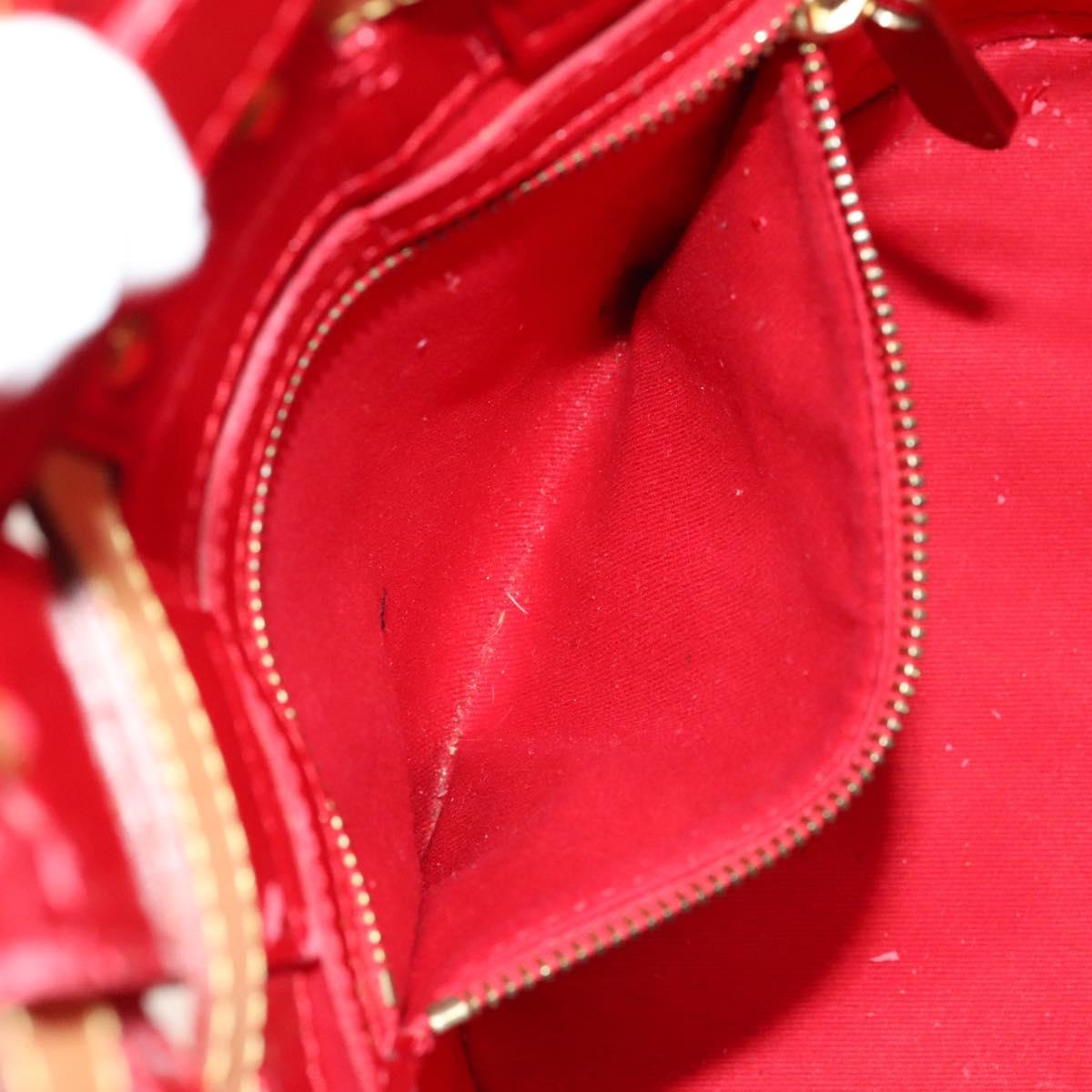 LOUIS VUITTON Monogram Ruby Neo Bucket Tote Bag Red M95613 LV Auth 139320