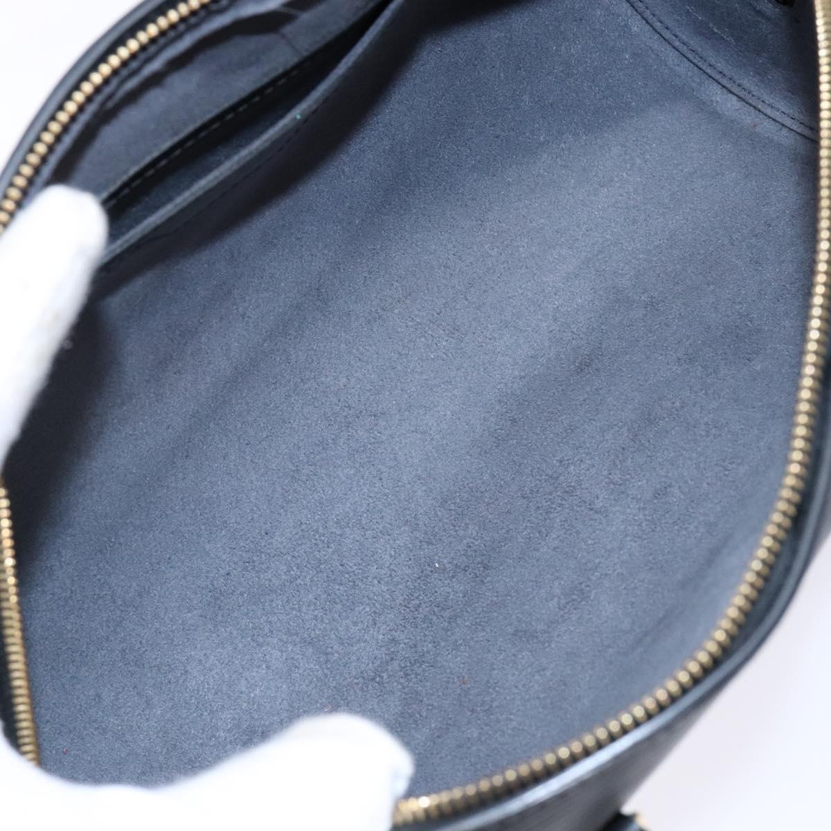 LOUIS VUITTON Epi Soufflot Hand Bag Black M52222 LV Auth 139330