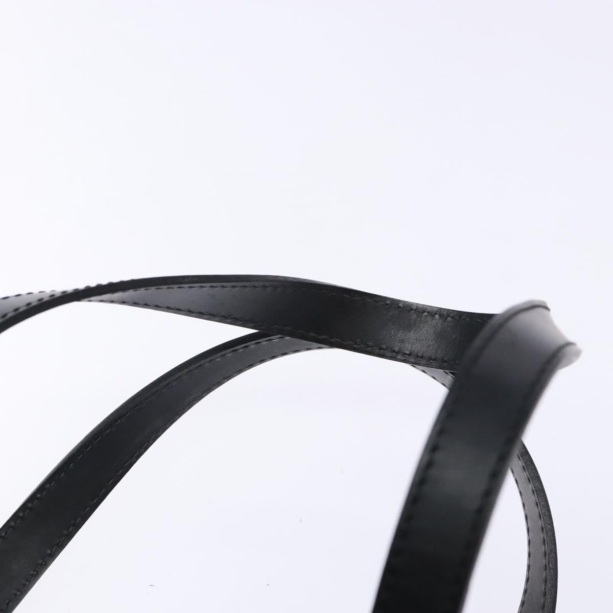 LOUIS VUITTON Epi Soufflot Hand Bag Black M52222 LV Auth 139330