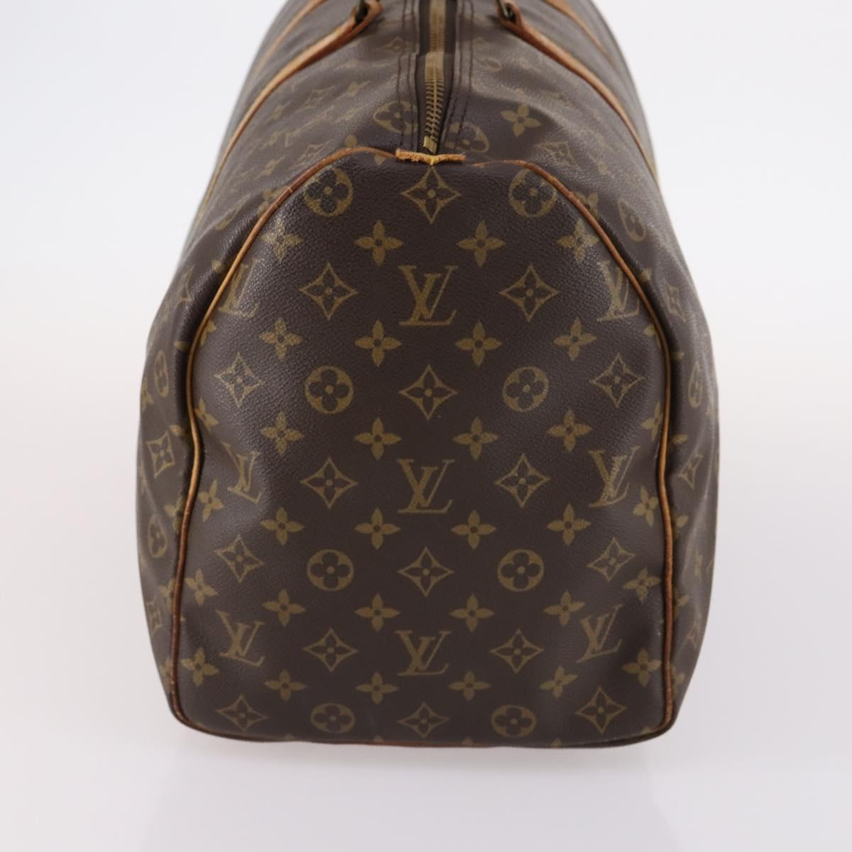 LOUIS VUITTON Monogram Keepall 50 Boston Bag M41426 LV Auth 139333