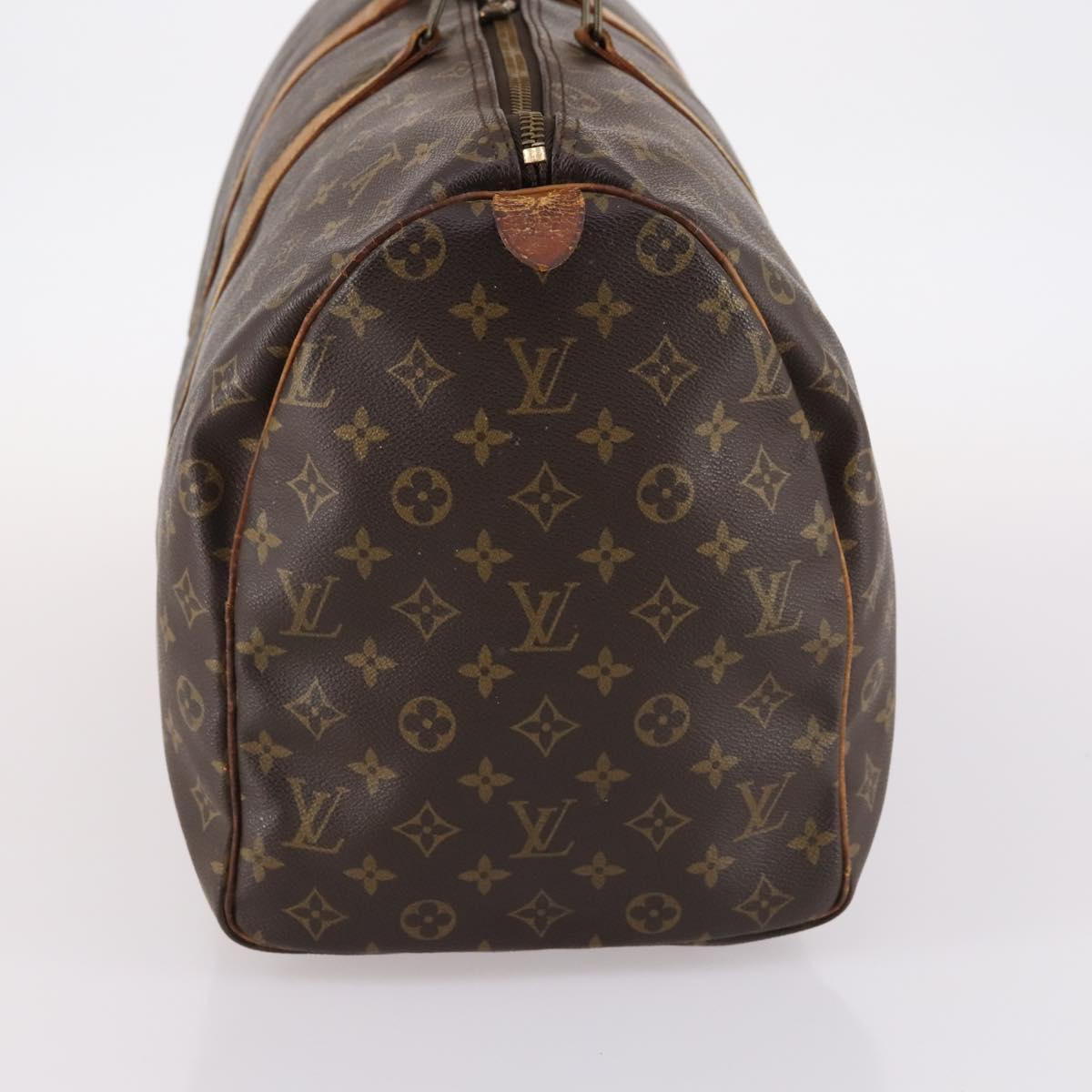 LOUIS VUITTON Monogram Keepall 50 Boston Bag M41426 LV Auth 139333