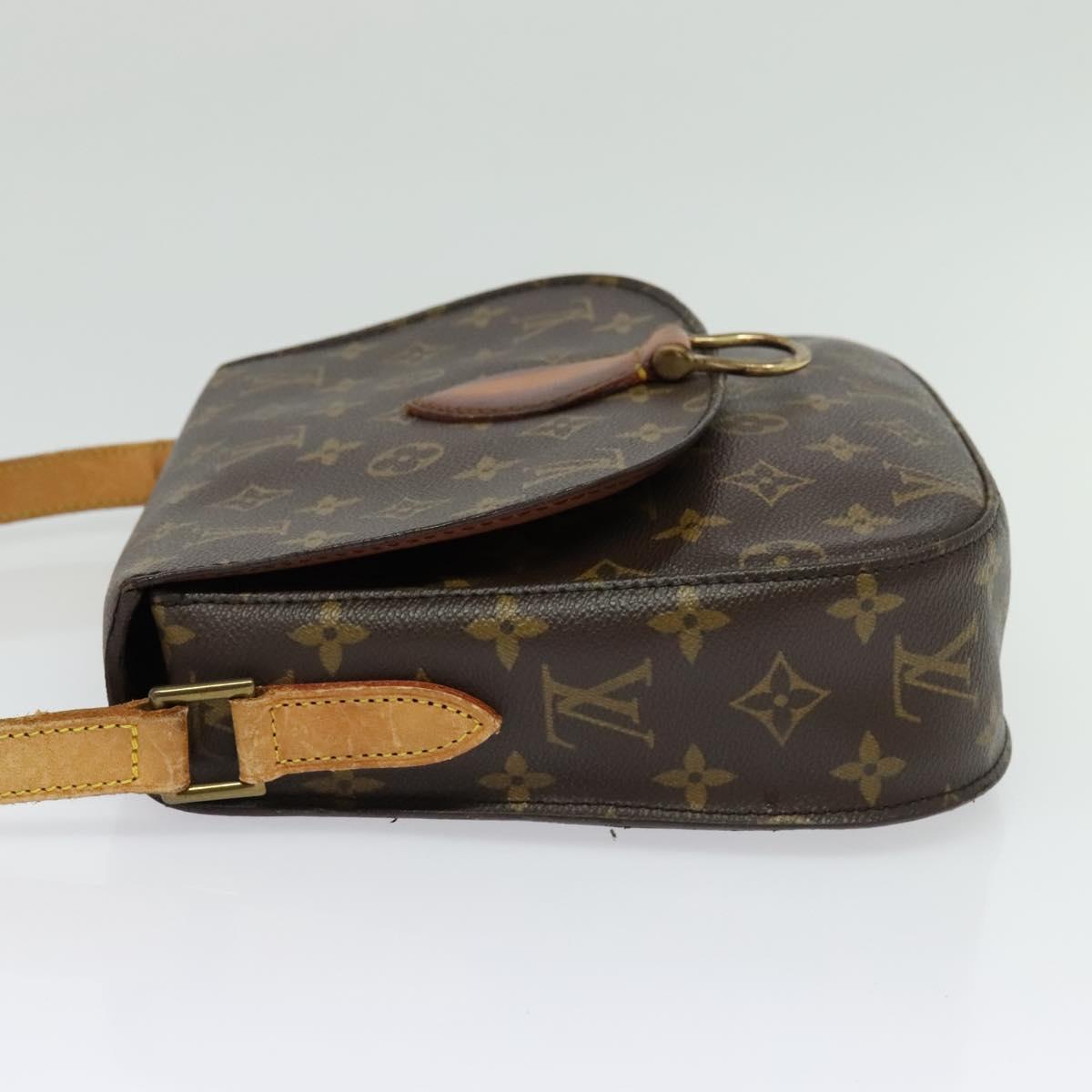 LOUIS VUITTON Monogram Saint Cloud GM Shoulder Bag M51242 LV Auth 139343