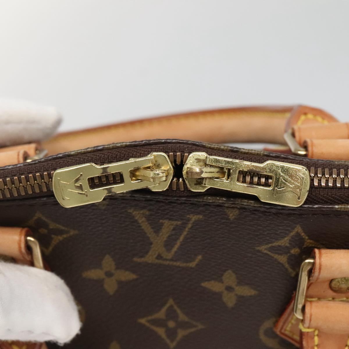 LOUIS VUITTON Monogram Alma Hand Bag M51130 LV Auth 139345