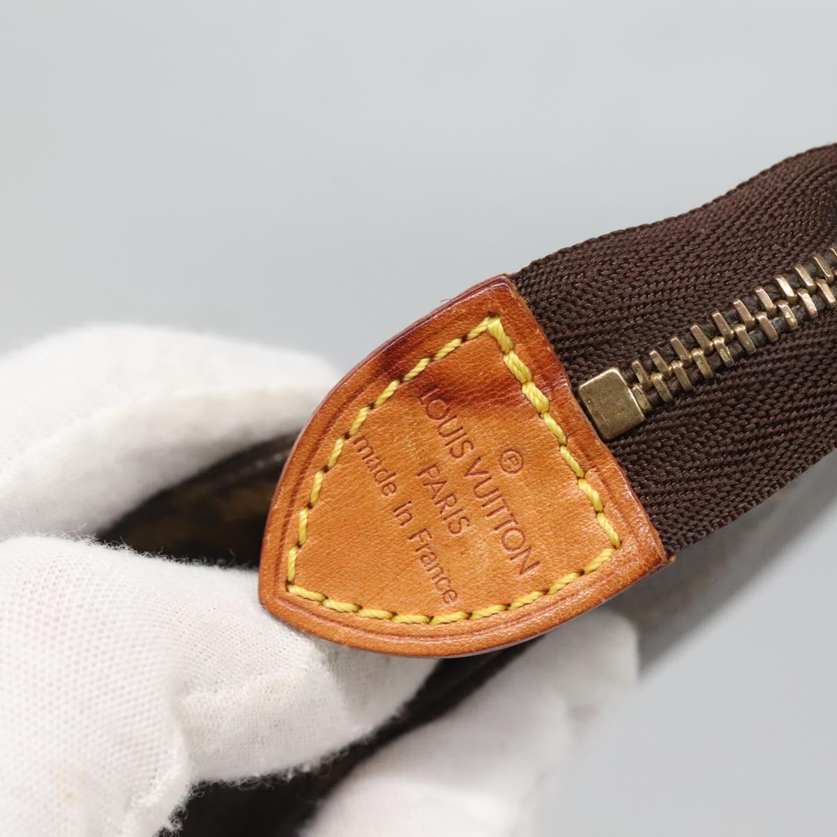 LOUIS VUITTON Monogram Poche Toilette 15 Pouch M47546 LV Auth 139378