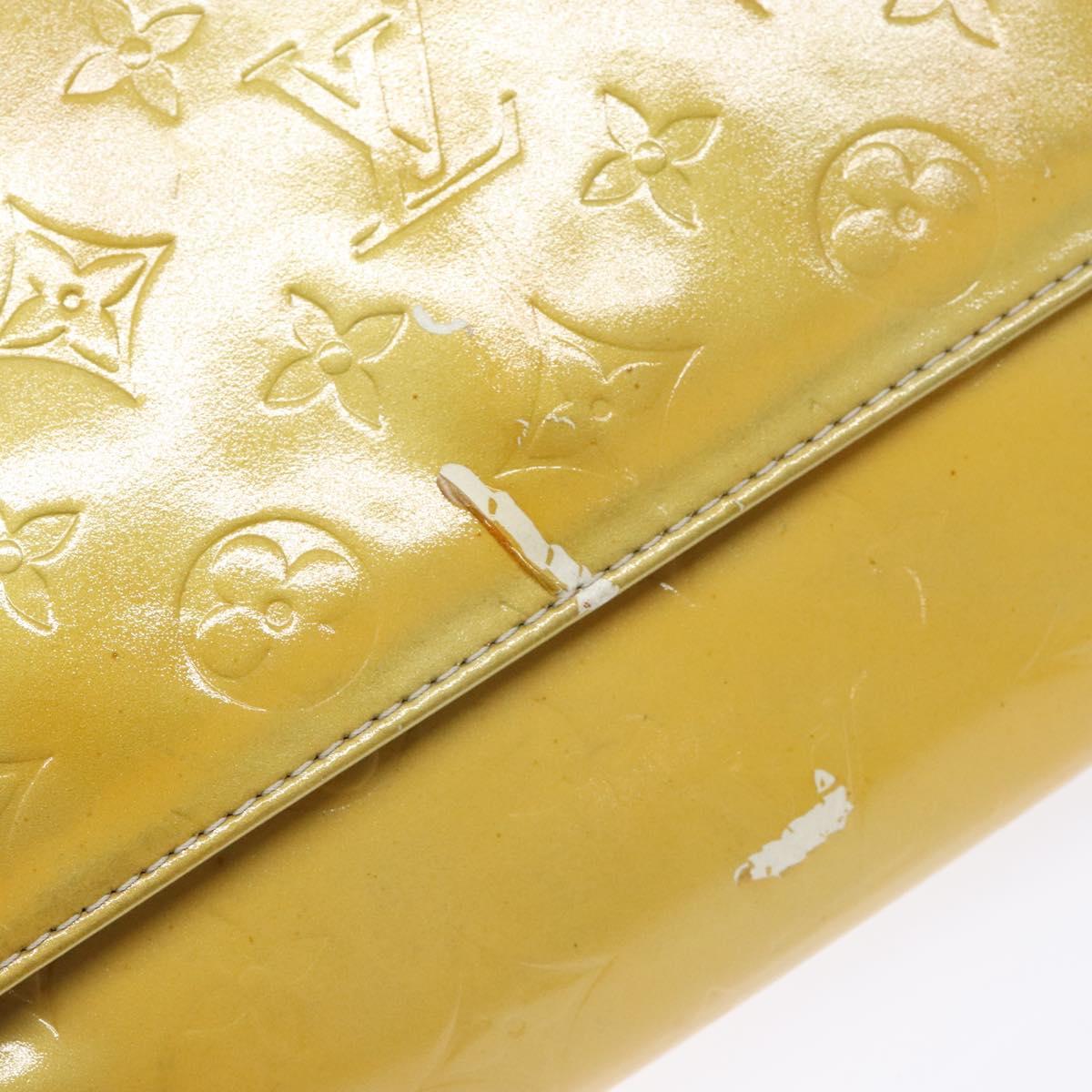 LOUIS VUITTON Monogram Vernis Thompson Street Bag Gris M91008 LV Auth 139390
