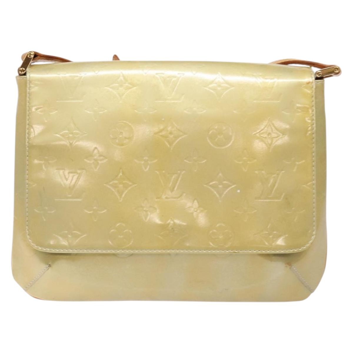 LOUIS VUITTON Monogram Vernis Thompson Street Bag Gris M91008 LV Auth 139391