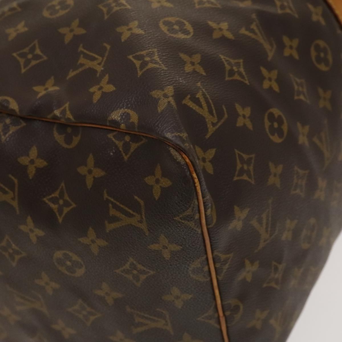 LOUIS VUITTON Monogram Keepall 55 Boston Bag M41424 LV Auth 139406
