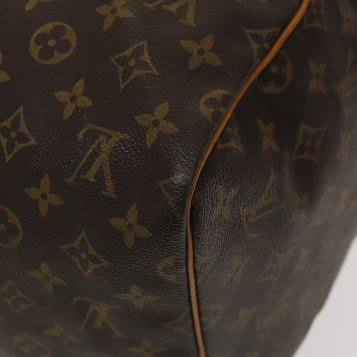 LOUIS VUITTON Monogram Keepall 55 Boston Bag M41424 LV Auth 139406