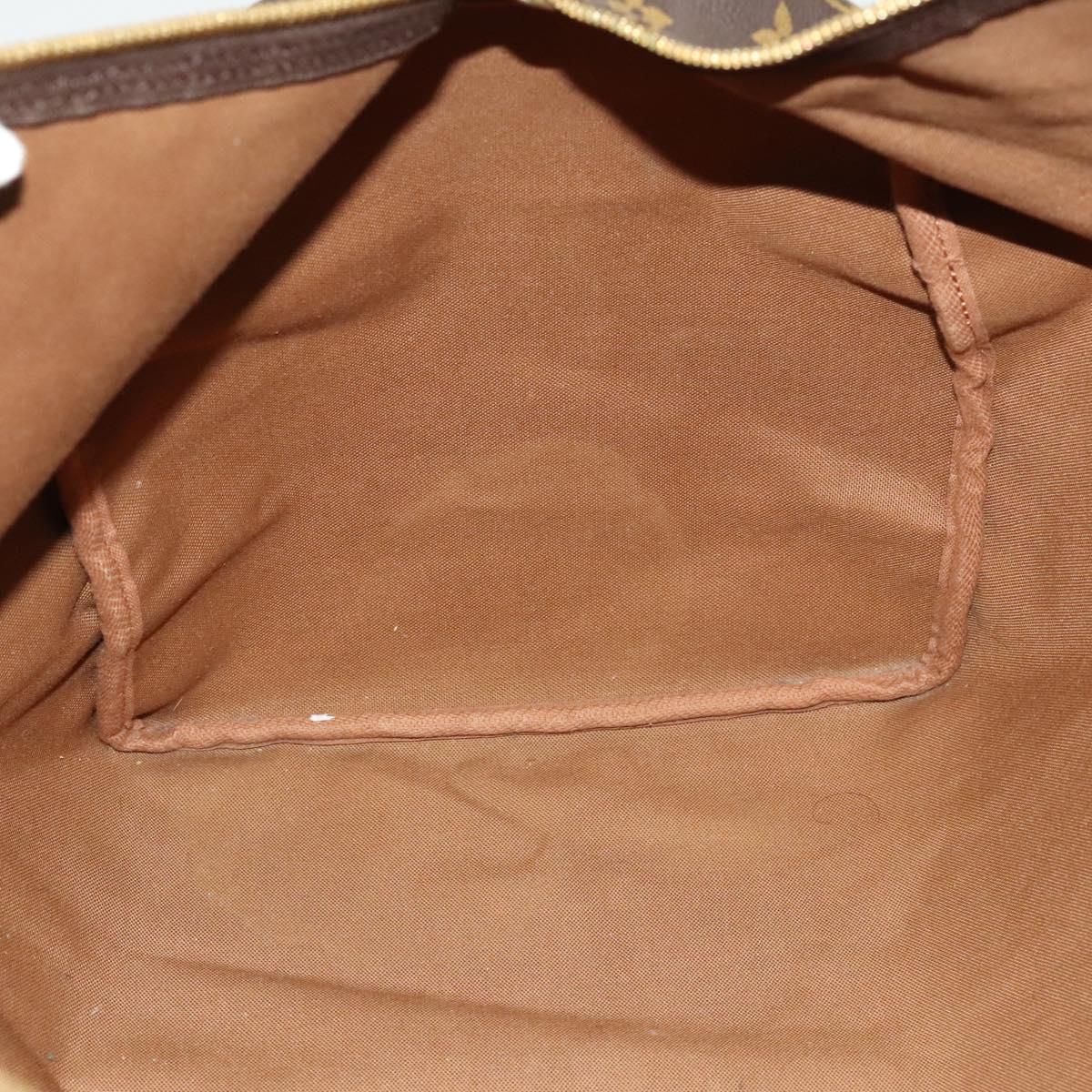 LOUIS VUITTON Monogram Keepall 55 Boston Bag M41424 LV Auth 139406