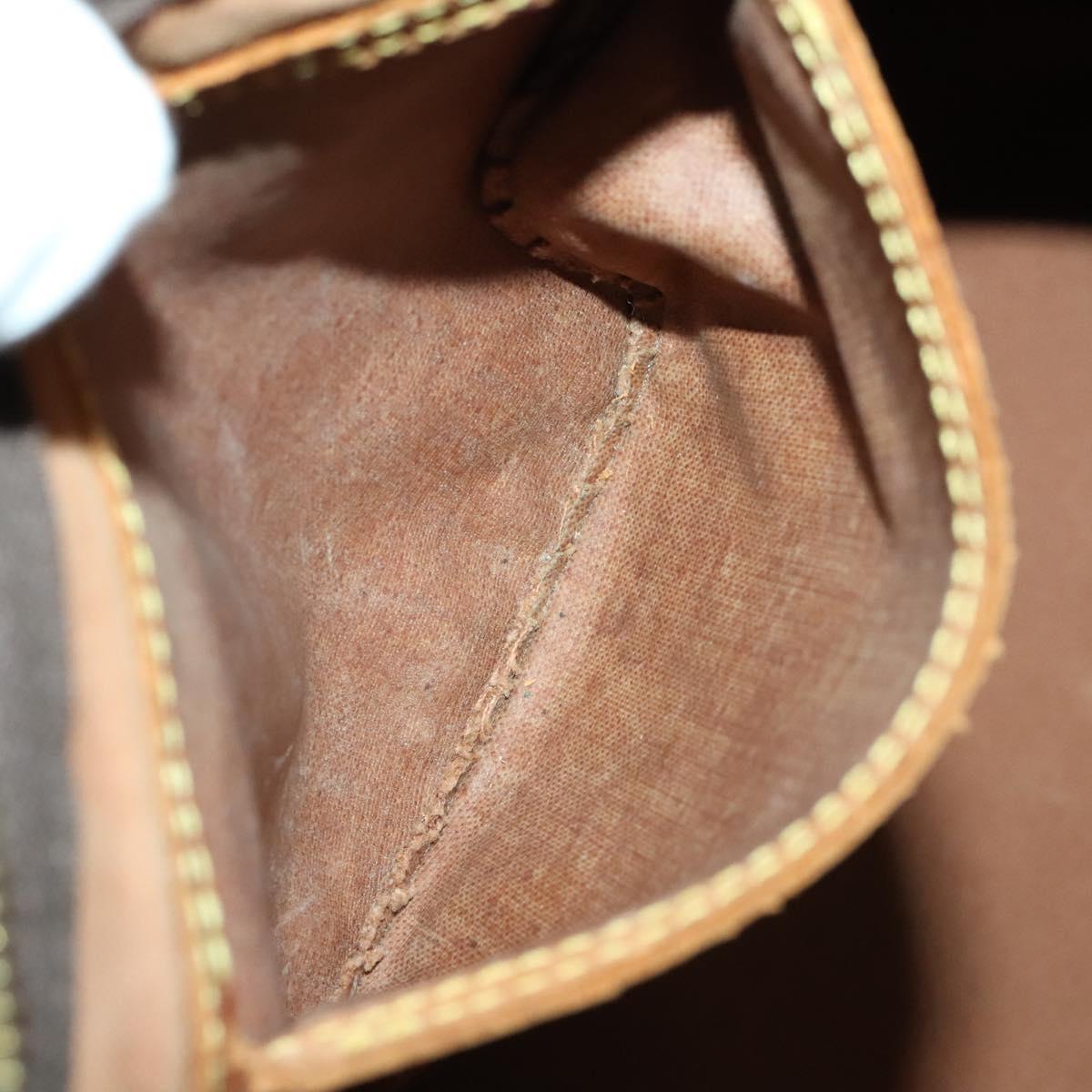 LOUIS VUITTON Monogram Speedy 35 Hand Bag M41524 LV Auth 139418
